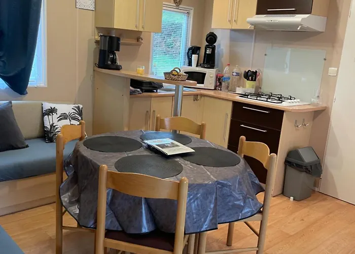 Camping 600m De La - Mobilhome Loka 4 Personnes Goelands 3 Etoiles *